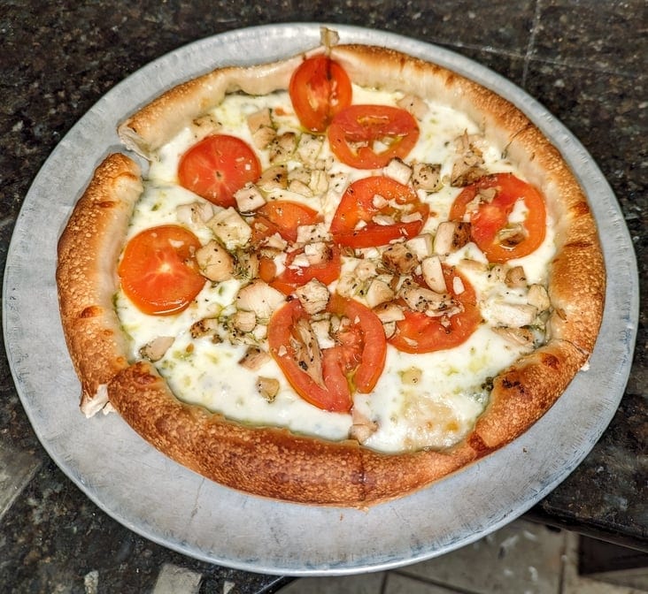 Pesto Chicken 10".