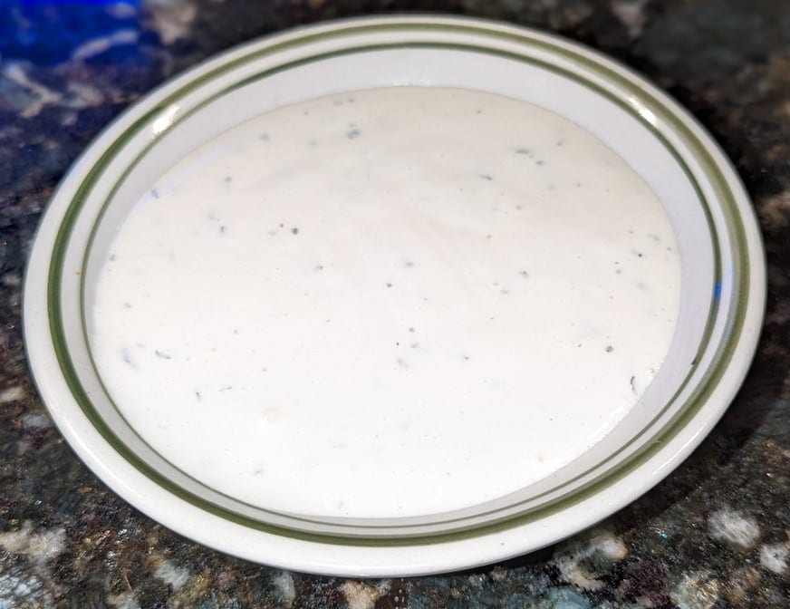 Extra Gyro Sauce.